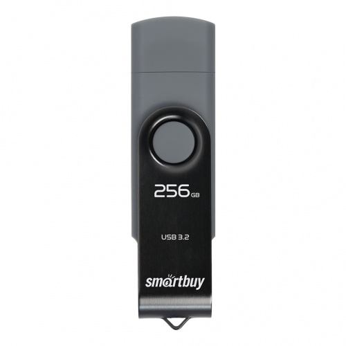 Флешка USB SmartBuy 256GB Twist Dual Type-C, черный - 2