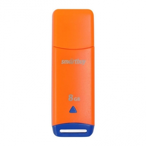 Флешка USB SmartBuy 8GB Easy USB 2.0, оранжевый