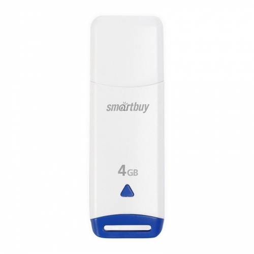 Флешка USB SmartBuy 4GB Easy USB 2.0, белый
