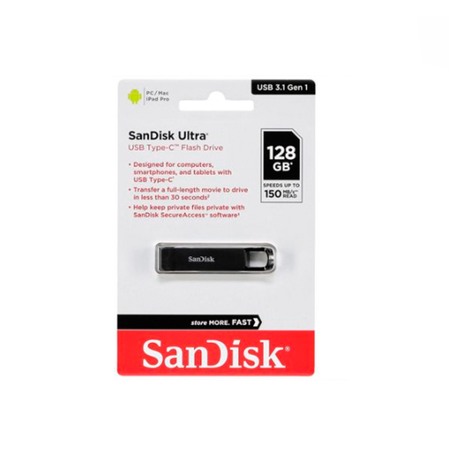 Флешка USB Sandisk 128GB Ultra Type-C,