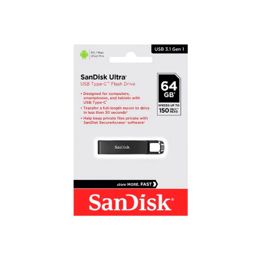 Флешка USB Sandisk 64GB Ultra Type-C,