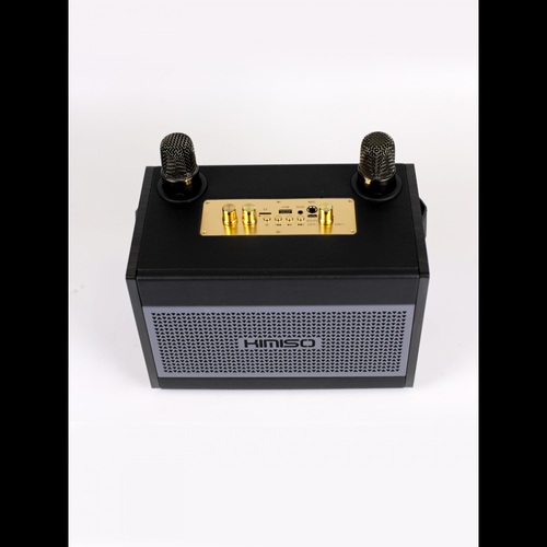 Колонка Бумбокс Kimiso KMS-803 TF/AUX/Radio/USB/bluetooth 2 микрофона - 3