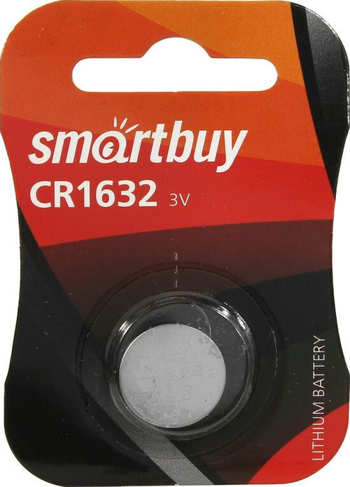 Батарейка Smartbuy CR1632 BL1 литиевая