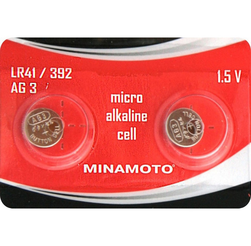 Батарейка MINAMOTO G-03/LR41/LR736 BL10 щелочная