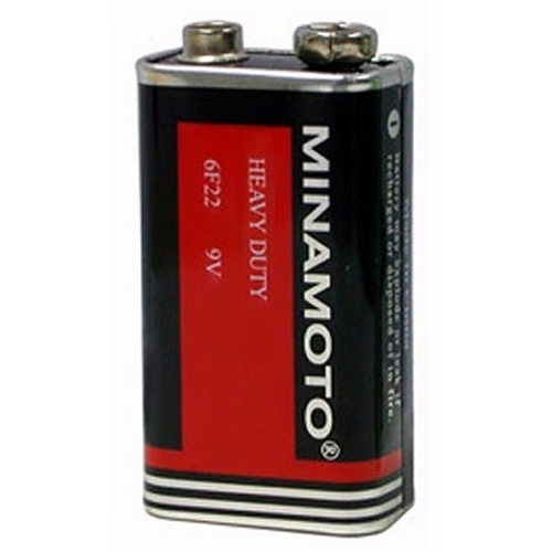 Батарейка MINAMOTO 6F22 спайка 1 солевая