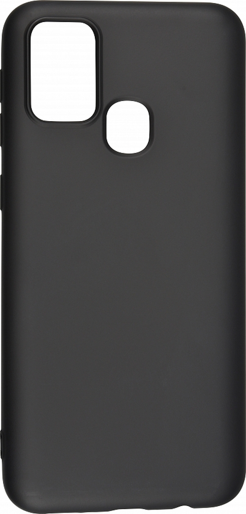 Накладка Samsung F41/M21s/M31 черный матовый 1мм силикон Однотонный