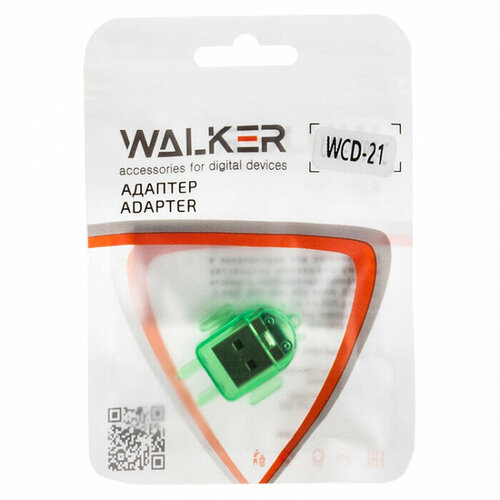 Картридер Walker WCD-21 USB 2.0, micro SD