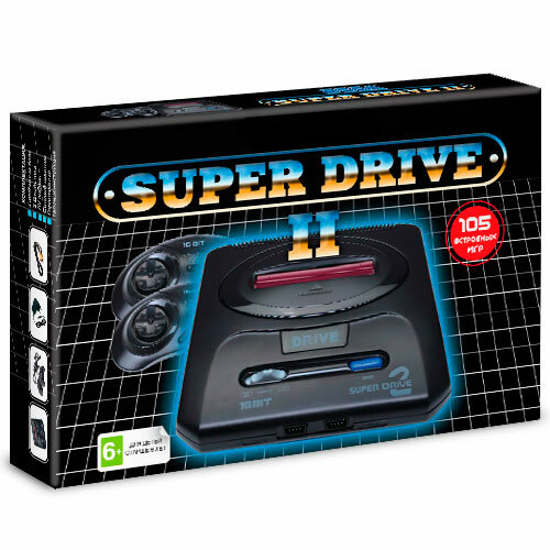 Приставка игровая 16 bit Super Drive Classic S2-105 105в1